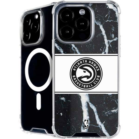 NBA Atlanta Hawks Marble iPhone 16 Pro MagSafe Case